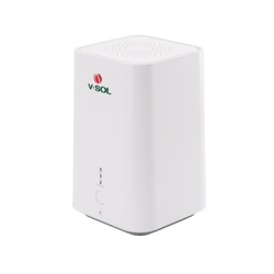 ONU DualMode GPON/EPON / Wi-Fi Doble Banda 2.4 y 5 GHz / Soporta MESH / 2 Puertos Gigabit / 1 Puerto PON SC/UPC / 1 puerto FXS / Hasta 1200 Mbps vía Wi-Fi