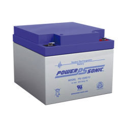 Batería 12V, 26AH, Para Respaldo, Tecnologías AGM/VRLA, 5 Años Vida Útil, Terminales F2, Reconocida UL  