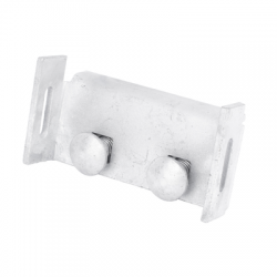 Herraje de Suspensión Tangente para Mensajero de Acero