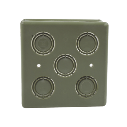  Caja Cuadrada  de 1/2