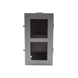 Base de 2 Espacios para EMPOTRAR Módulos de Videoporteros Hikvision
