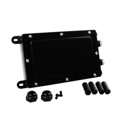 Cierre de Empalme Interior/Exterior para 12 fusiones, IP68, 2 puertos laterales