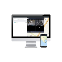 Plataforma Avanzada para Rastreo GPS, Telemática Vehicular / (Licencia por un año para un localizador GPS, Activación por codigo para server US)