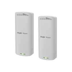 Kit Enlace Inalámbrico de 500 m Preconfigurado + Ajuste Automático de Potencia / Hasta 300 Mbps / Doble Puerto LAN