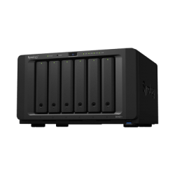 NAS Synology DiskStation DS1621+ | 6 Bahías | Procesador AMD Ryzen V1500B | 4 GB DDR4 ECC | Expansión Hasta 16 Bahías | 2 Ranuras M.2 NVMe | Puerto 10GbE RJ-45 | Compatibilidad RAID | Btrfs | Virtualización | Caché SSD.