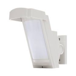 Detector de Movimiento / 100% Exterior /  Cableado / Hasta 12 metros a 85&deg; de cobertura/ Instalación a 3 metros / Compatible con cualquier panel de alarma