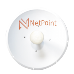 Antena Direccional / 3 ft / 4.9-6.4 GHz / Ganancia 34 dBi / SLANT de 45 ° y 90° / Incluye Jumpers con conector N-Macho a RSMA / montaje incluido. 