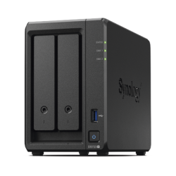 Servidor NAS de 2 Bahías (Expandible a 7 Bahías) / Hasta 126 TB / Servicio Nube Gratis (P2P) / Administración Remota y Respaldo Programado