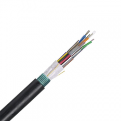 Cable de Fibra Óptica 12 hilos, OSP (Planta Externa), Armada, MDPE (Polietileno de Media densidad), Multimodo OM3 50/125 Optimizada, Precio Por Metro