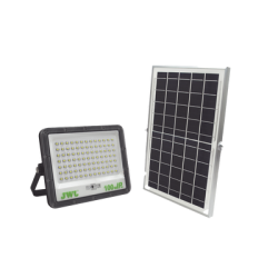 Reflector con Panel Solar 100 W /  Batería 3.2  V CD / T.C.C. 6 500 K / IP66.