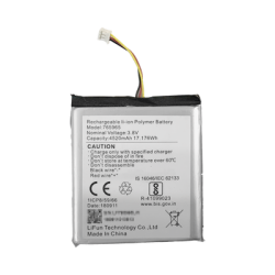 Batería de Respaldo para Panel de Alarma Hikvision / 4520 mAh / Compatible con Paneles AX PRO - AX HUB - Hibrido Versión 1 (DS-PHA64-W4P) y Repetidor AX PRO  DS-PR1-WB 