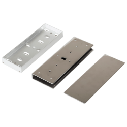 SOPORTE EN U PARA PUERTA DE CRISTAL PARA CERRADURAS ELECTROMAGNÉTICAS DE LA SERIE DE 1.200 LB