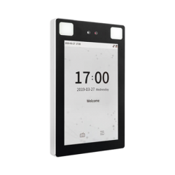 Lector de Rostros para Control de Acceso de uso rudo a prueba de Impactos / Exterior IP68 / Acepta Selfies / Reconocimiento a 2.5 metros / ADMS GRATIS