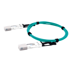 Cable AOC QSFP56 de 200 Gbps a 200 Gbps / Cable de fibra óptica Activo / Longitud: 2 metros 