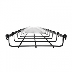 Charola Bimetálica Tipo Malla 33/150 mm, Ideal Para Utilizarse al Exterior o Zonas Húmedas, Hasta 79 Cables Cat6, Tramo de 3 Metros