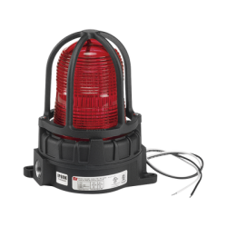 Luz de advertencia LED para ubicaciónes peligrosas, montaje para superficies, 120/240Vca, rojo