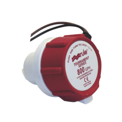 Bomba de reemplazo para serie Tournament de 800 galones por hora, a 12 Volts de corriente directa.