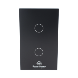 (Wifi) Apagador switch inalámbrico WIFI, control de 2 regresos de carga, 110V