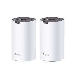 Kit 2 Routers Inalámbricos MESH Interior para Hogar / Doble Banda Wi-Fi 5 AC1900 Mbps / 3 Puerto Gigabit WAN/LAN / 3 Antenas Internas / Administración Mediante la App Deco (iOS, Android) 