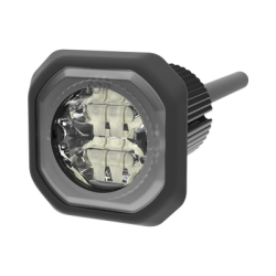 Lampara Oculta de LED de bajo perfil color rojo azul