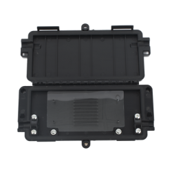 Cierre de Empalme Horizontal Hasta 8 Fusiones de Fibra Óptica, Interior/Exterior, IP65