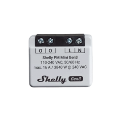 Mini Interruptor inteligente con Wi-Fi, medición de consumo, 1 canal 16A, compatible con asistentes de voz Alexa y GoogleHome