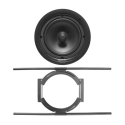 KIT de Bocina de Techo TruAudio de 8in PP8 con Soporte de Acero Rígido para Techos Suspendidos
