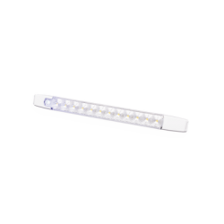 Luz Auxiliar LED Rectangular, 12 LED, 12-24 Vcc,  360 lúmenes
