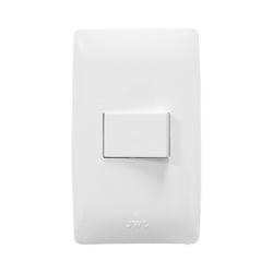 Apagador Sencillo de 127 V~60 Hz 10 A / Color Blanco.