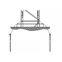 Sistema de Aterrizaje en 3 Piernas para Torre SUPER TITAN. Para Sec. 13 a 21.