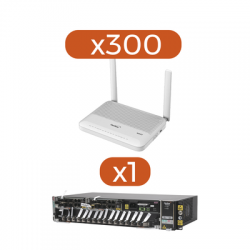 Kit 300 ONU´s HG6144F + 1 OLT AN60002-AC