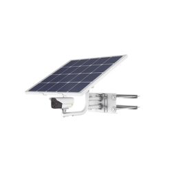 Kit Solar IP All in One / Cámara Termica 256 × 192 / Lente 9.7 mm / Panel Solar / Batería de Respaldo de Litio 23.2Ah / Conexión 4G / Accesorios de Instalación