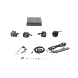 Kit DVR Móvil 1080P / Incluye 4 Cámaras TURBOHD 1080P / Modulo 4G y GPS / Soporta Memoria SD / Visualización por Hik-Connect Teams