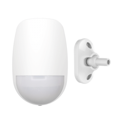 (AX PRO) Detector PIR Inalámbrico de Doble Tecnología / Inmunidad a Mascotas / Rango de Detección de 12 mts / Angulo de 85.9° de Cobertura + Montaje Universal