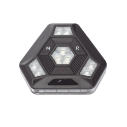 Luz Auxiliar Rojo/Azul Ultra Brillante Para Automóviles, Motocicletas y Bicicletas Con Montaje Magnético