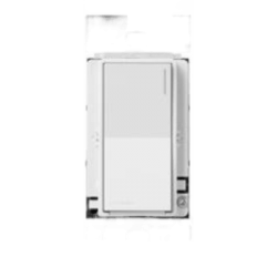 (RadioRa3) Apagador Sunnata color blanco para linea Radio Ra3, 8A de iluminacion, 5.8A Motor