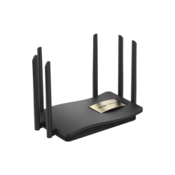 Home Router inalámbrico MESH WI-FI 5 2x2 doble banda 1 puerto WAN Gigabit y 3 puertos LAN Gigabit, hasta 1,267 Mbps.