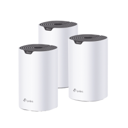 Kit 3 Routers Inalámbricos MESH Interior para Hogar / Doble Banda Wi-Fi 5 AC1900 Mbps / 3 Puerto Gigabit WAN/LAN / 3 Antenas Internas / Administración Mediante la App Deco (iOS, Android) 