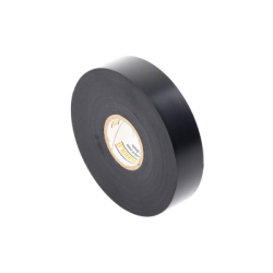 Cinta Eléctrica STRONGHOLD para Aislar, de PVC, Trabajo Pesado Eléctrico Industrial (Soporta abrasión, UV, agua, aceite y corrosión), Grosor de 0.21 mm (8.5 mil), Ancho de 19 mm, y 20 m de Largo, Uso Interior/Exterior, Color Ne