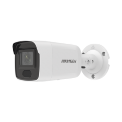 Bala IP 8 Megapixel / Lente 2.8 mm / 40 mts IR / Exterior IP67 / PoE / DARKFIGHTER / Alarmas y Audio I/O / ONVIF / Micro SD / 4 Analíticos: AcuSense, Deteccion Facial, Conteo de Personas por Cruce y Zona