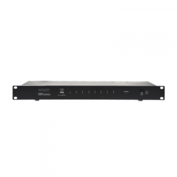 Secuenciador de Potencia | 8 Salidas | Delay de activación de 1 segundo | Recomendado para rack de amplificación, Videowall, o equipos de alta potencia.