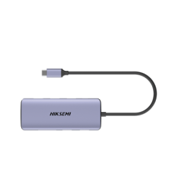 Hub (Adaptador) USB - C / 11 en 1 / 1 Salida HDMI (4K) / 2 Salida USB 2.0 / 2 Salidas USB 3.0 / 1 Salida VGA / 1 Salida SD (Memoria SD) / 1 Salida TF (Micro SD) / 1 Salida de Audio (8 - 48 KHz) / 1 Salida RJ45 / 1 Entrada USB - C (Carga Rapida)