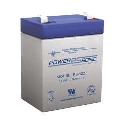 Batería 12V, 2.9AH, Para Respaldo, Tecnologías AGM/VRLA, 5 Años Vida Útil, Terminales F1, Reconocida UL   