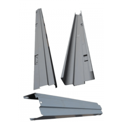 Sirena con Lámpara LED Estroboscópica / a 2 Hilos / Montaje en Pared / 12 o 24 Vcd / Configuración Estroboscópica Seleccionable / Texto en Inglés / Color Rojo / Uso exterior