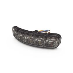 Luz perimetral , 12 LED Ultra Brillantes, Dual Color Rojo / Azul