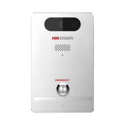 Estación de Alarma de Pánico / Cámara de 2 Megapixel / Micrófono Integrado / Exterior IP65 / Protección IK10 / PoE / 10 mts IR  / Entradas y Salidas de Alarma