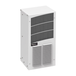 Aire Acondicionado Compacto Para Exterior, Uso en Gabinetes de Telecomunicaciones de Grado Industrial, Frío/Calor T20, 2000 BTU, 115 Vca, de Acero, Color Gris