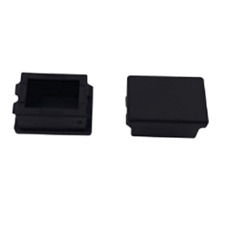 Inserto ciego para placas acopladoras LP-FO-D06 y LP-FO-D12, color negro, Bolsa con 100 pcs