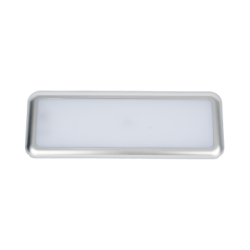 Luz LED Rectangular para interiores, 48 LED, 12-24 Vcd, 1392 lúmenes