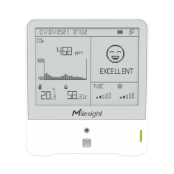 Monitor Ambiental con Display para Temperatura, Humedad y COâ‚‚ con LoRaWAN